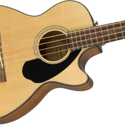 Fender CB-60SCE Acoustic Bass. Laurel FB, Natural image 21