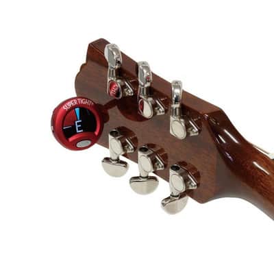 Snark Tuner Acoustic Electric Guitar ST-2 RE Clip Red Chromatic Instrument image 2