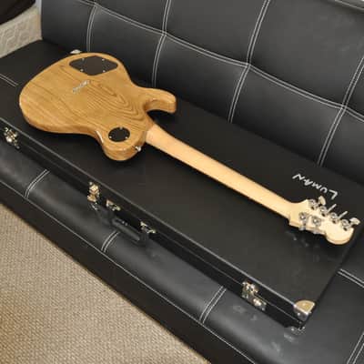 Luman Single Cutaway Natural Walnut image 13