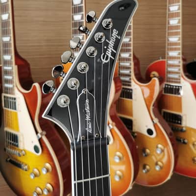 Epiphone Dave Mustaine Flying V Custom 2023 - Black Metallic image 5