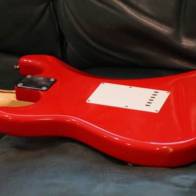 1988 Red Fender Stratocaster H series Made in Japan MIJ image 8