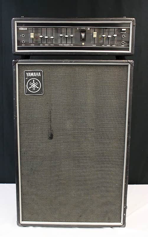 Vintage Rare Yamaha TA-70 Solid State Amp and Cabinet VERY Rare