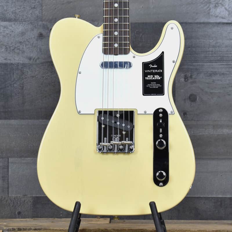 Mint Fender Vintera III Mid 60s Telecaster - Vintage Blonde with Gigbag image 1