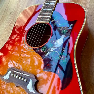 Gibson Dove Original Vintage Cherry Sunburst image 10