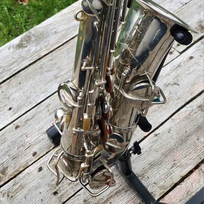 C.G. Conn Ltd. New Wonder Series II / Chu Berry Nickel Plated (L) Alto Saxophone 1926-27 Elkhart USA image 1