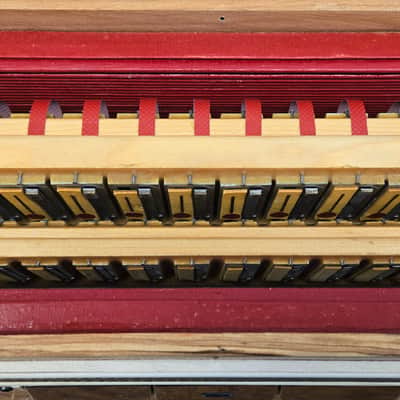 Excelsior Accordiana Ivory 508 Piano Slimline Accordion LMM 41/120 Ready to Play image 19