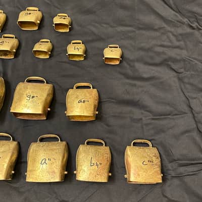 Almglocken Alpine Bells Tuned Cowbells, 2 OCTAVES (26 Bells), C'' to C'''' image 4