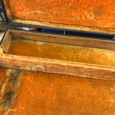 Vintage Gibson Les Paul Sg Rectangle Case Late 60’s Early 70’s Yellow Interior image 11