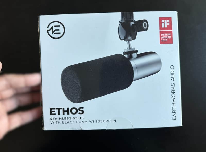 Earthworks ETHOS Supercardioid Broadcast Condenser Microphone