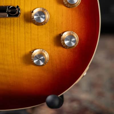 Gibson Les Paul Standard 60s Faded Electric Guitar - Vintage Bourbon Burst with Hardshell Case image 12