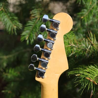 Fender Stratocaster White 1993 Left Handed Kurt Cobain Strat Japan Nirvana Guitar + Hotrail image 12