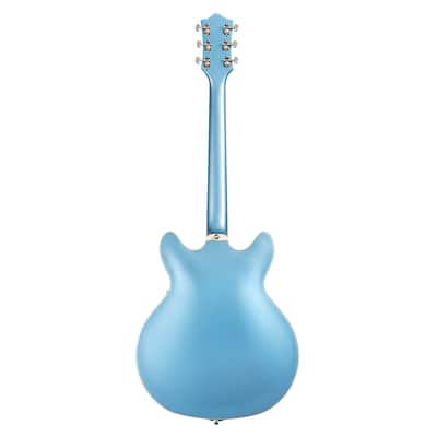 Guild Starfire I DC Semi-Hollow Guitar w/GVT - Pelham Blue Metallic - B-Stock image 6