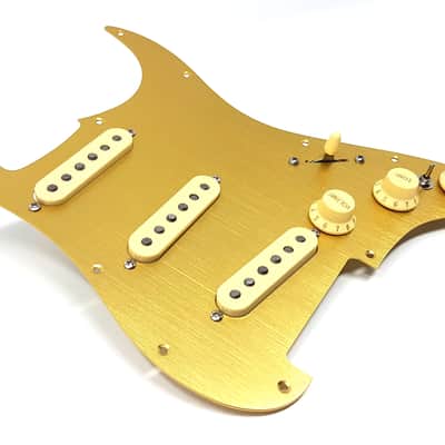 Carparelli 9-Way Strat Wiring Mod – Fully Loaded Pickguard, Vintage Single Coils, CTS Pots image 3