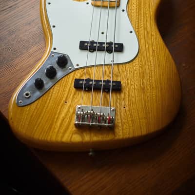 Aria Pro II JB-600N Jazz Bass 1977 Aged Natural Gloss image 1