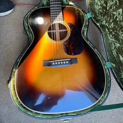 Pre-War Guitar Co OM Brazilian 2023 - Shade Top / Herringbone image 3