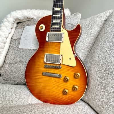 Gibson Custom Shop Murphy Lab '59 Les Paul Standard Reissue Light Aged ** 7.7 POUNDS ** 2025 - Royal Tea Burst image 1