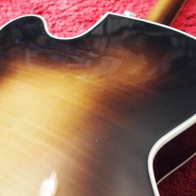 Hofner A.Z. Standard Attila Zoller 1982 -1984 brown sunburst image 13
