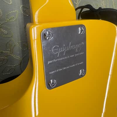 Epiphone Les Paul Special.(Banana Yellow)(W strap) image 12