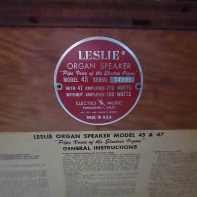 Hammond M3 W/Leslie speaker image 10