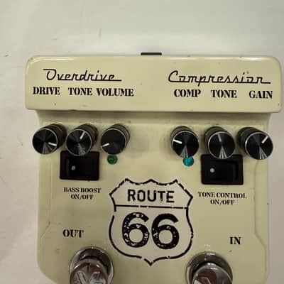 Visual Sound Route 66 V2 Overdrive Compressor Guitar Effect Pedal image 2