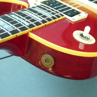Greco EG700R Single Cut Away 1976 Red Sunburst+Gig Bag FREE image 8