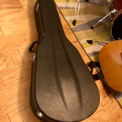 Fender DG-7 Acoustic Guitar With Vintage Wood Case, Capo, and Strap image 8