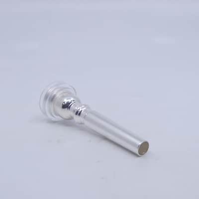 ACB MV1.5C Trumpet Mouthpiece with a Clear Acrylic Rim - Silver/Acrylic image 3