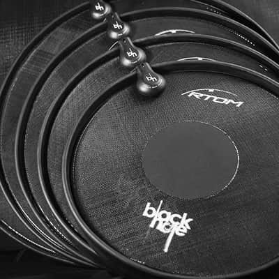 RTOM Black Hole Practice System + 10 bh Triggers (Complete Electronic Hybrid Drum Bundle) 2025 image 13