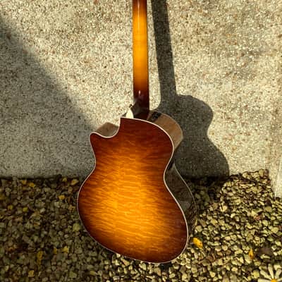 Taylor 654ce 2003 - 2008 - Tobacco Sunburst image 8