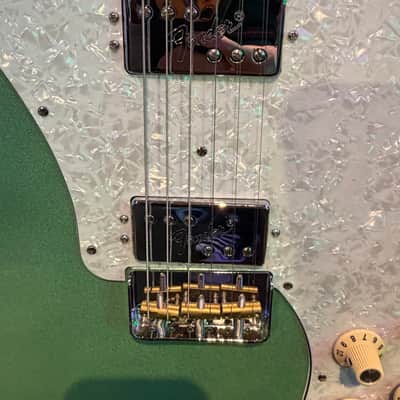 Fender American Professional II Telecaster Deluxe with Maple Fretboard 2020 - Present - Mystic Surf Green image 5