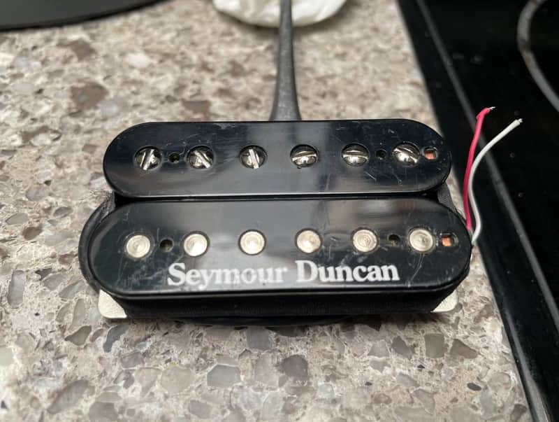 2007 Seymour Duncan SH-2n SH2 Jazz Humbucker Neck Pickup Black image 1