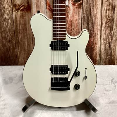 Sterling by Music Man S.U.B. Axis Electric Guitar Gloss White image 2