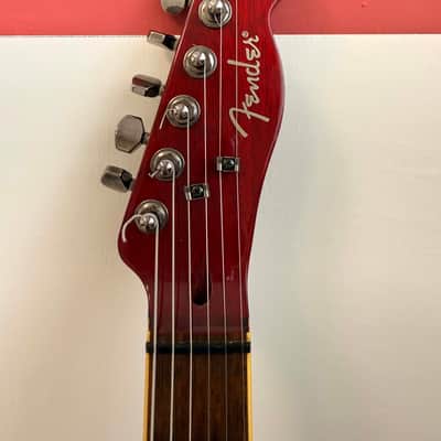 Fender Special Edition Set-Neck Custom Telecaster HH FMT 2003 - Black Cherry Burst image 5