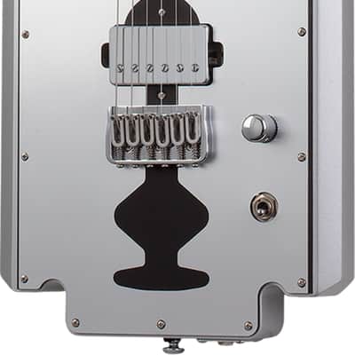 Schecter Razor Blade Machine Gun Kelley Signature Electric Guitar, Ebony Fingerboard, Metallic Silver image 1