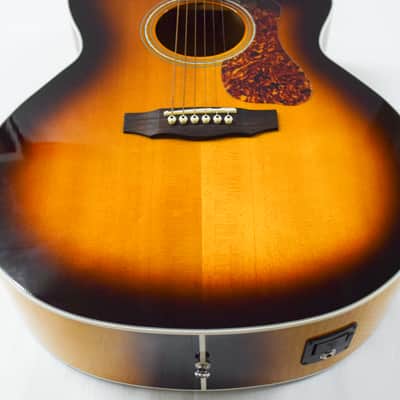 Guild F-250CE Deluxe Acoustic-Electric Guitar (DEMO) - Antique Burst image 2