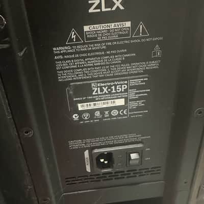 Electro-Voice ZLX-15P 15" 2-Way Powered Speaker (Pair) 2010s - Black image 4