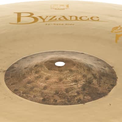 MEINL B22SAR Byzance Vintage Sand Ride 22 Zoll sandblasted image 4