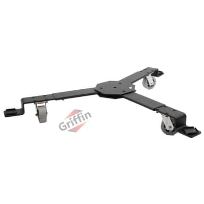 GRIFFIN Piano Truck Dolly – Spider Mobileer Cart for Concert Baby Grand Pianos – 3 Large Wheel Moving Dollie Stage Stand with Adjustable Legs – Adjustable Universal Sturdy Placement Mount Holder image 2