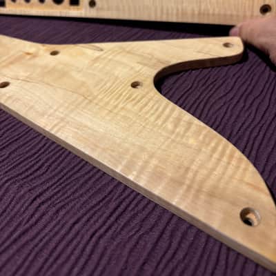 Moog Sub Phatty & Little Phatty or Stage2 replacement side panels."Aqua Timber Chestnut"MasterGrade and 3A. Polyester gloss finish. image 10