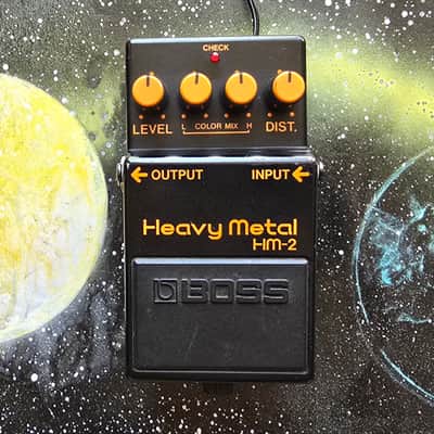 Boss HM-2 Heavy Metal (1989), Made in Taiwan, Classic Chainsaw Tone, Excellent Condition image 1