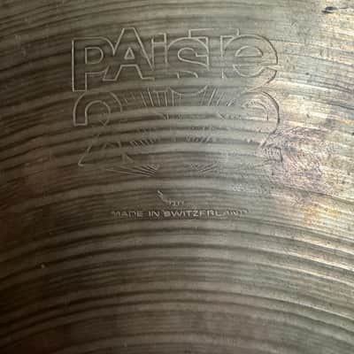 Paiste Black Label 14 inch 2002 Hi Hat Cymbals - 980 1070 Grams - 617xxx 1976 - Cu image 13