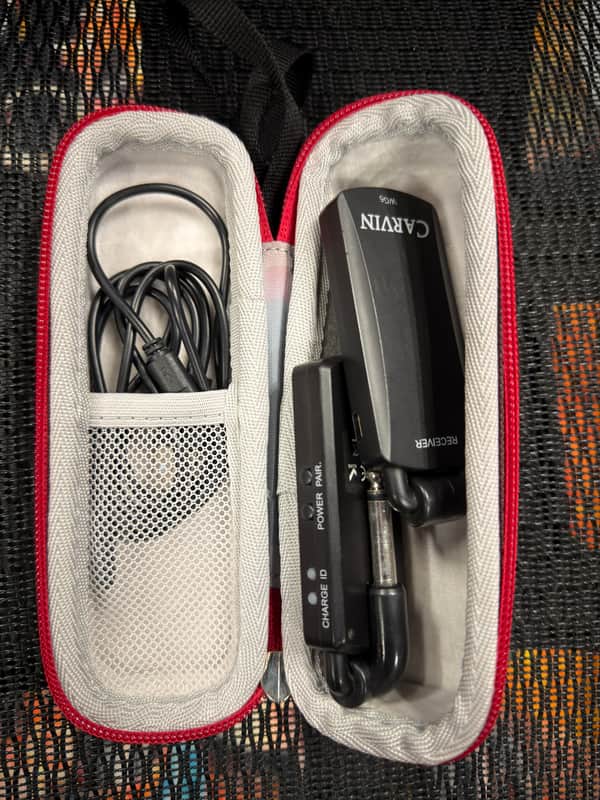 Carvin Wg5 Guitar Wireless System with case image 1