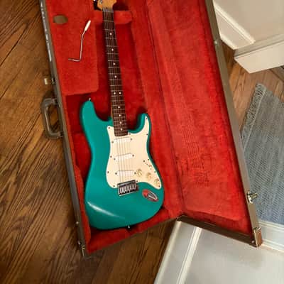 Fender Strat Plus Lace Sensors TBX Wilkinson Sperzels 1988 - Bahama Green image 9