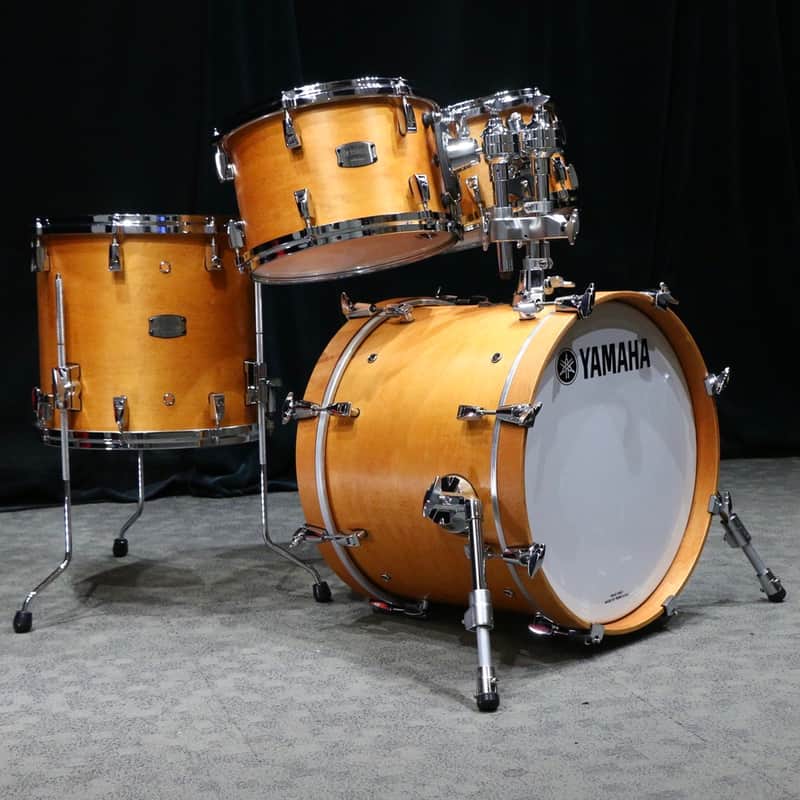 Yamaha Absolute Hybrid Maple 18-10-12-14in - Vintage Natural image 1
