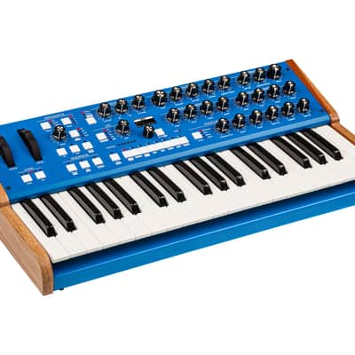 GS Music Bree6 Keyboard 37 Analog Polyphonic Synthesizer (Blue) [DEMO] image 3