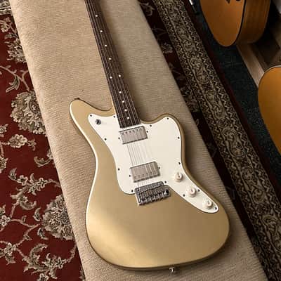 Suhr Classic JM Gold Electric Guitar with Tremolo image 2