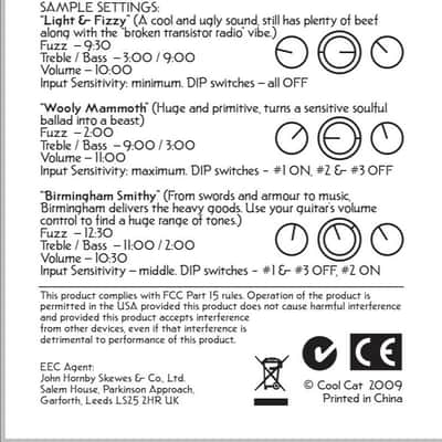 Danelectro Cool Cat Fuzz V2 image 6