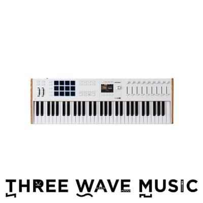 Arturia KeyLab Mk3 61 (White) - Universal MIDI Controller [Three Wave Music]