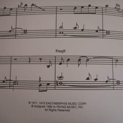 Isaac Hayes "Theme from Shaft" Sheet Music 2000 image 3