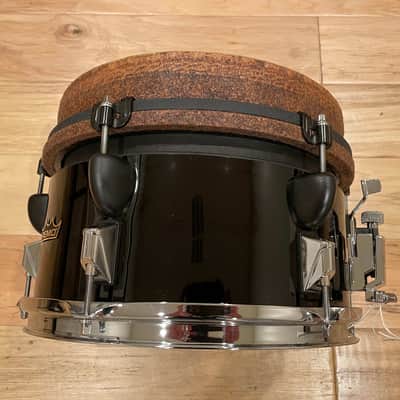 Remo 7.5x12" Mondo Djembe Snare Drum in Piano Black w/ Video Link image 3